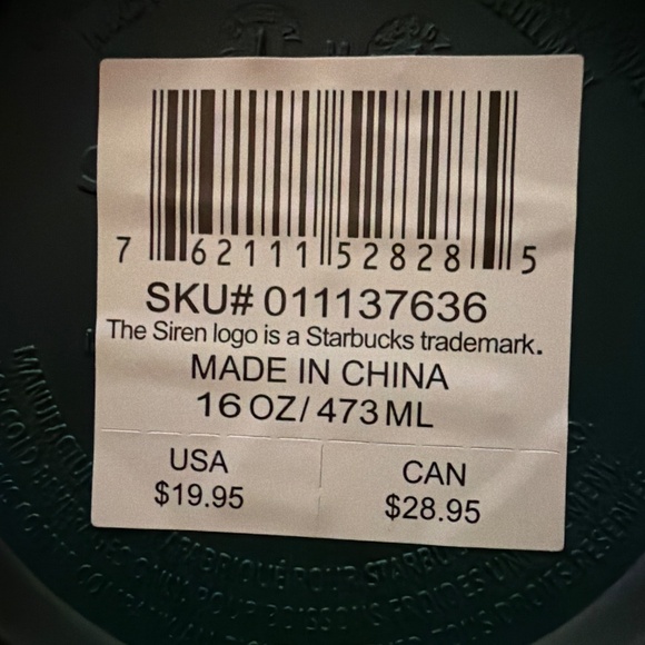 Starbucks cold cup - Picture 2 of 3